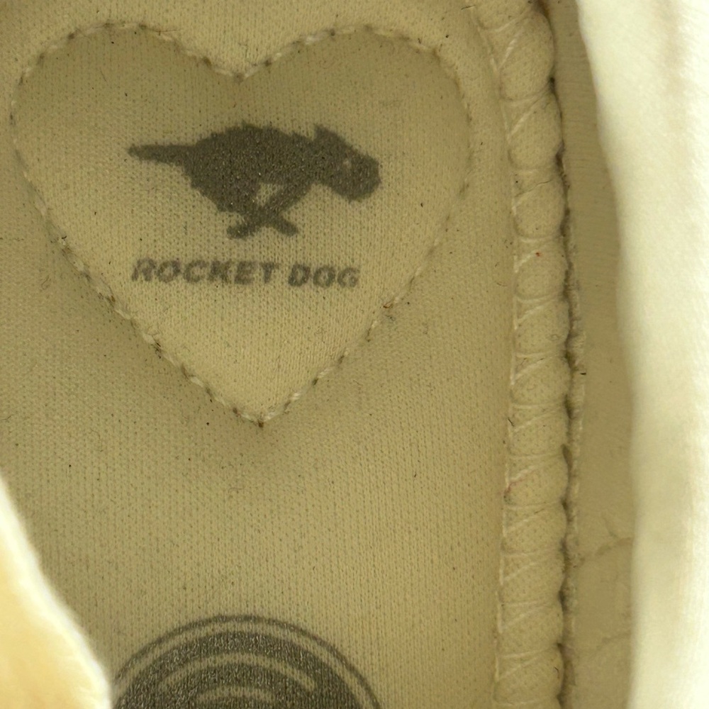 Rocket Dog Cheery Comfort Plush Foam sneakers Woman's size 9 Dirty White - Picture 8 of 10
